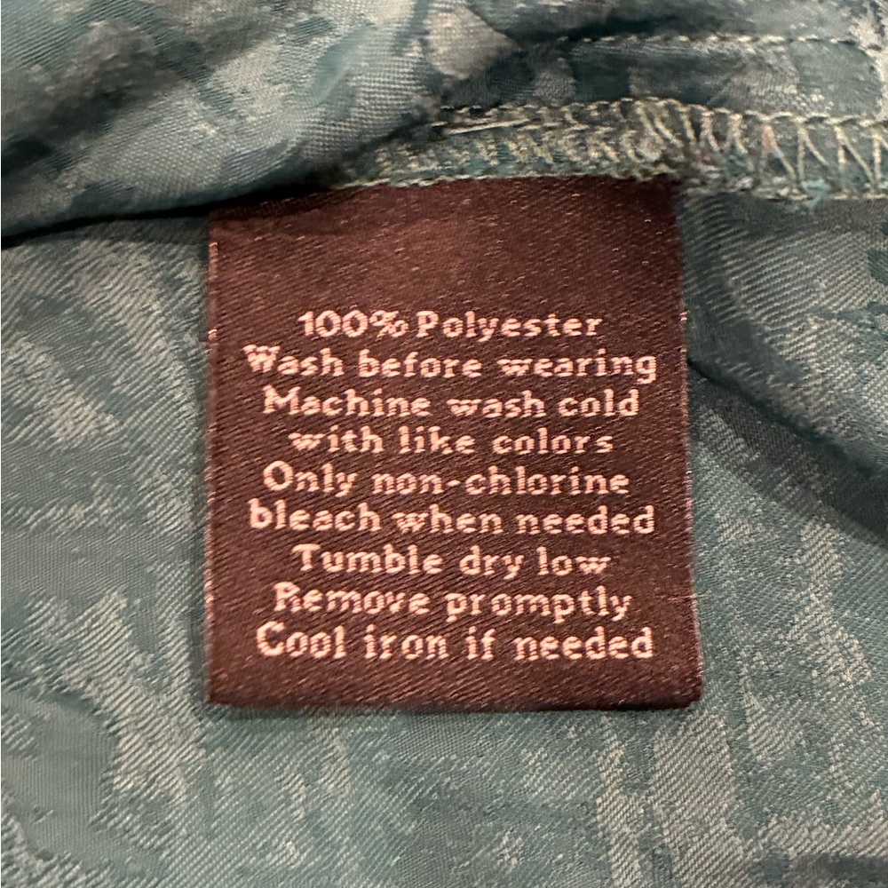 Rock & Republic Teal Textured Top - Picture 7 of 11